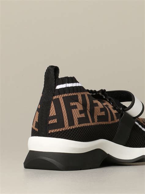 fendi ff band sneakers|Fendi ff mesh platform sneakers.